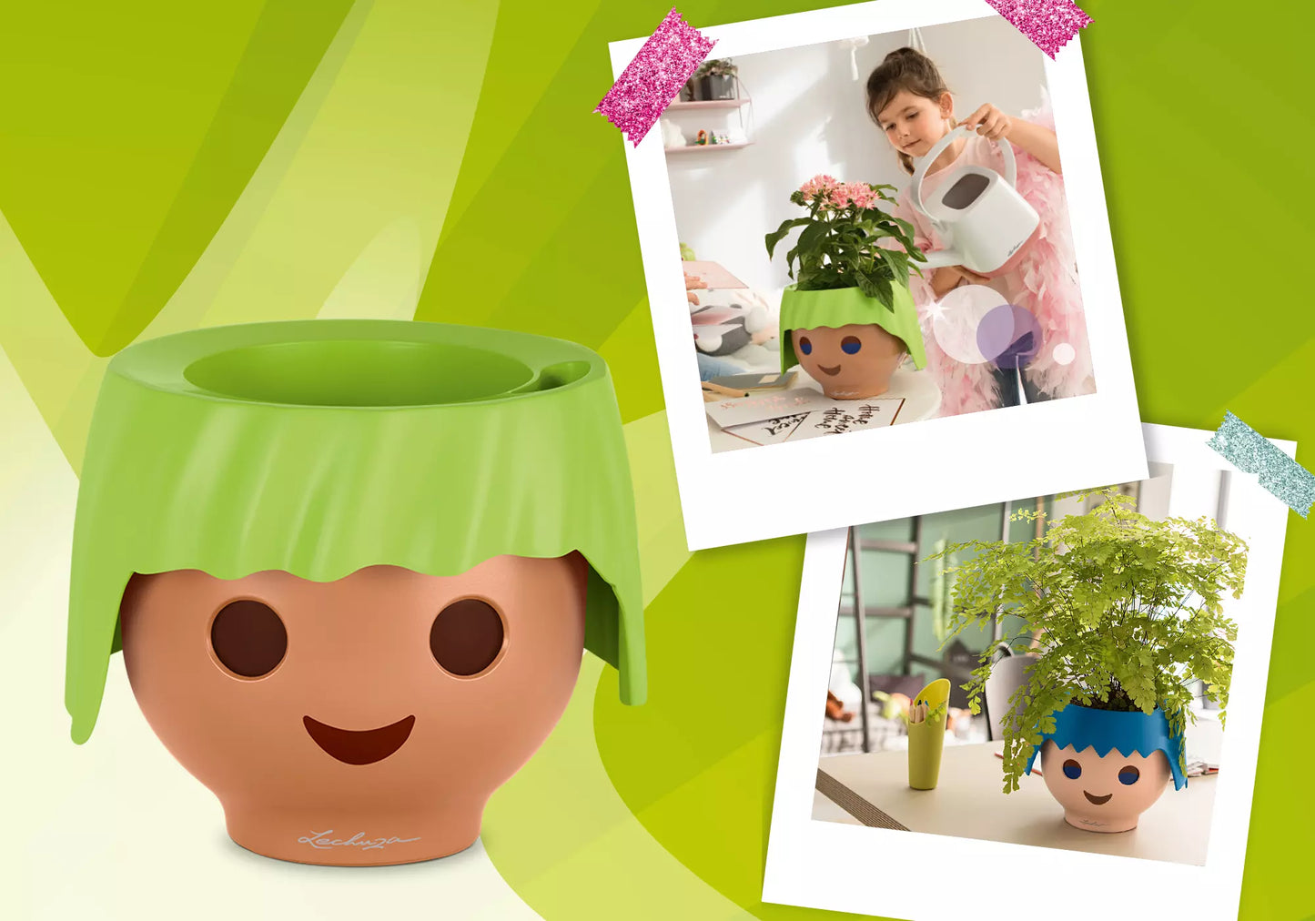 Playmobil 19042 Family Fun OJO Pflanzengefäß Apple Green - plegobil