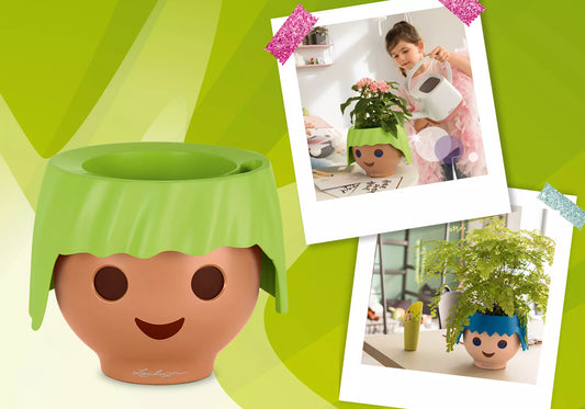 Playmobil 19042 Family Fun OJO Pflanzengefäß Apple Green - plegobil