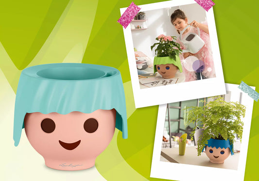 Playmobil 19043 Family Fun OJO Pflanzengefäß Aquamarine - plegobil