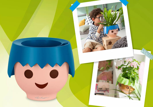 Playmobil 19044 Family Fun OJO Pflanzengefäß Ocean Blue - plegobil