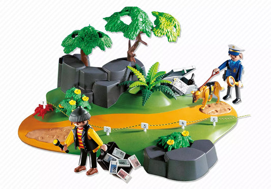 Playmobil 3136 Sammlerstück City Action SuperSet Spurensicherung - plegobil