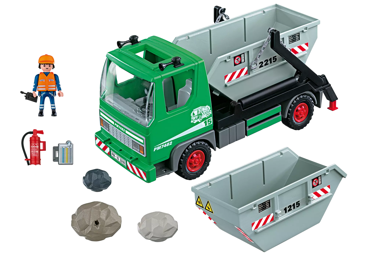 Playmobil 3318 Containerdienst - plegobil