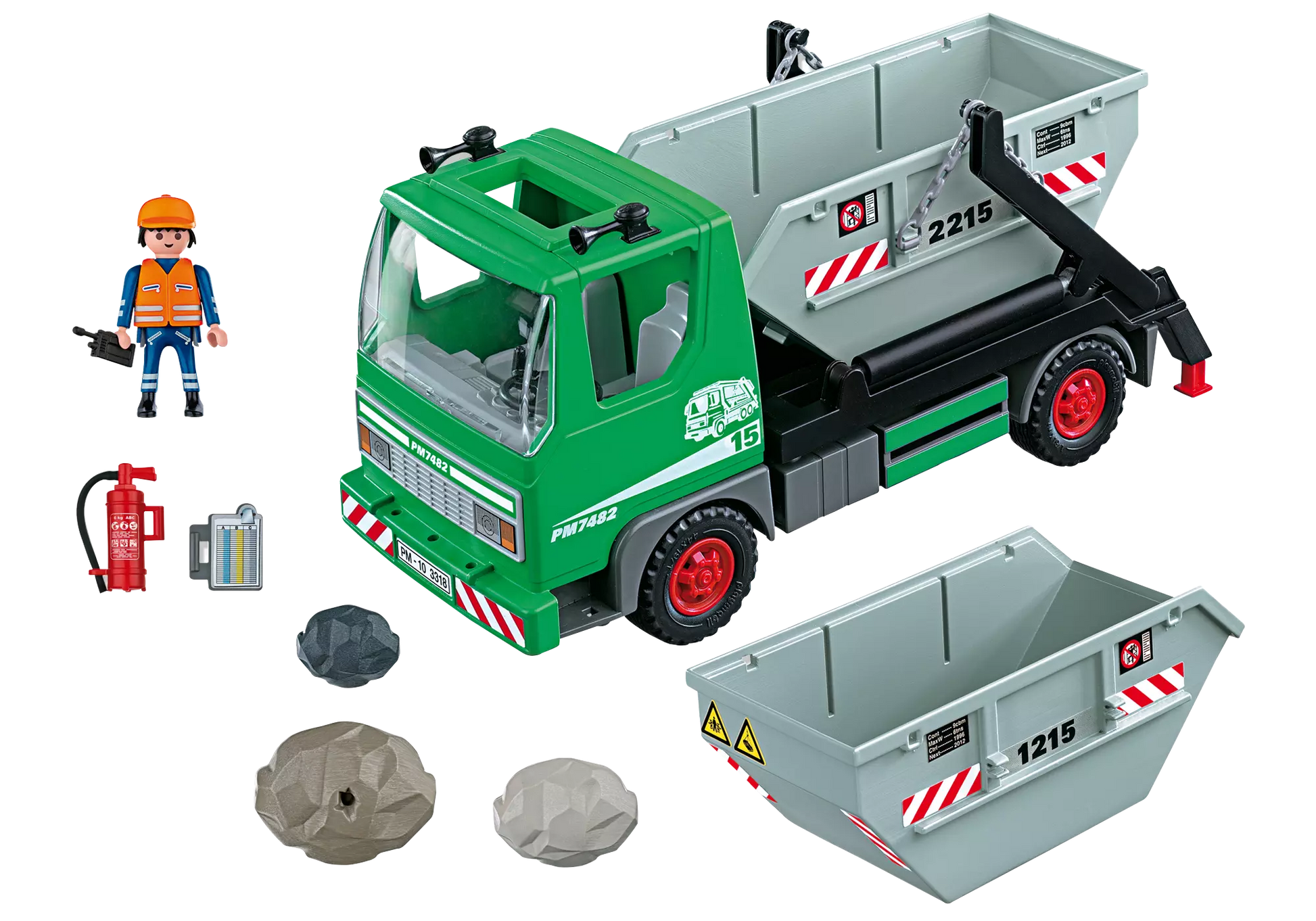 Playmobil 3318 Containerdienst - plegobil