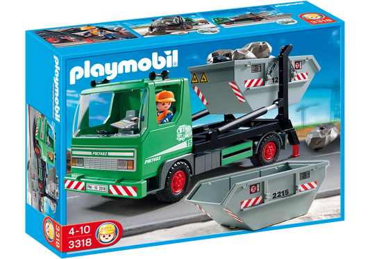 Playmobil 3318 Containerdienst - plegobil