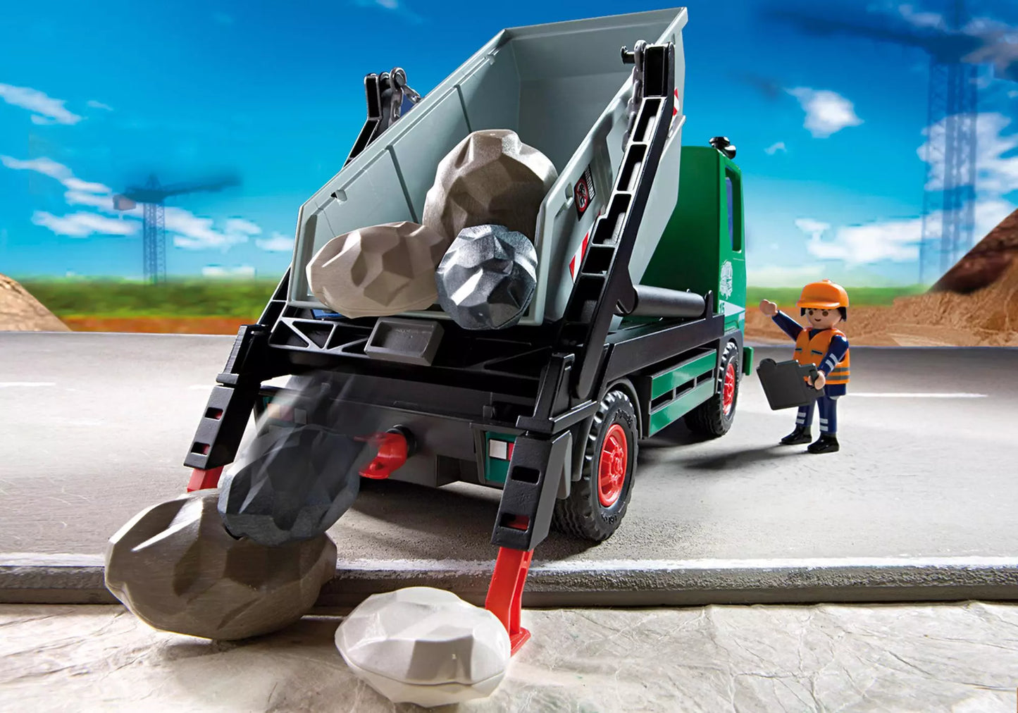 Playmobil 3318 Containerdienst - plegobil