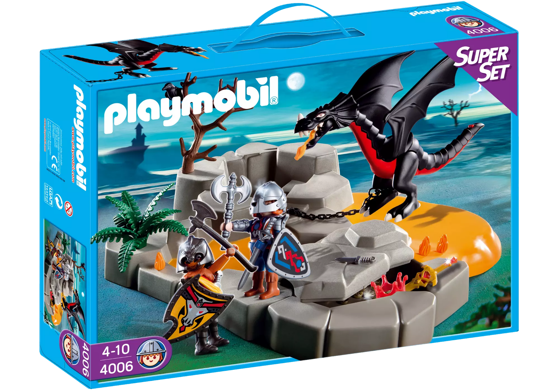Playmobil 4006 Sammlerstück SuperSet SuperSet Drachenfels - plegobil