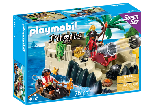 Playmobil 4007 Sammlerstück Pirates SuperSet Piratenfestung - plegobil