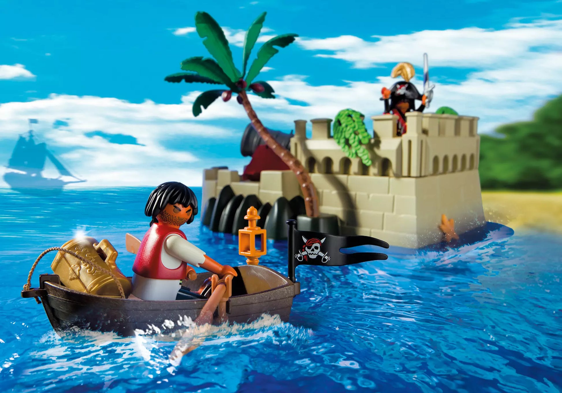 Playmobil 4007 Sammlerstück Pirates SuperSet Piratenfestung - plegobil