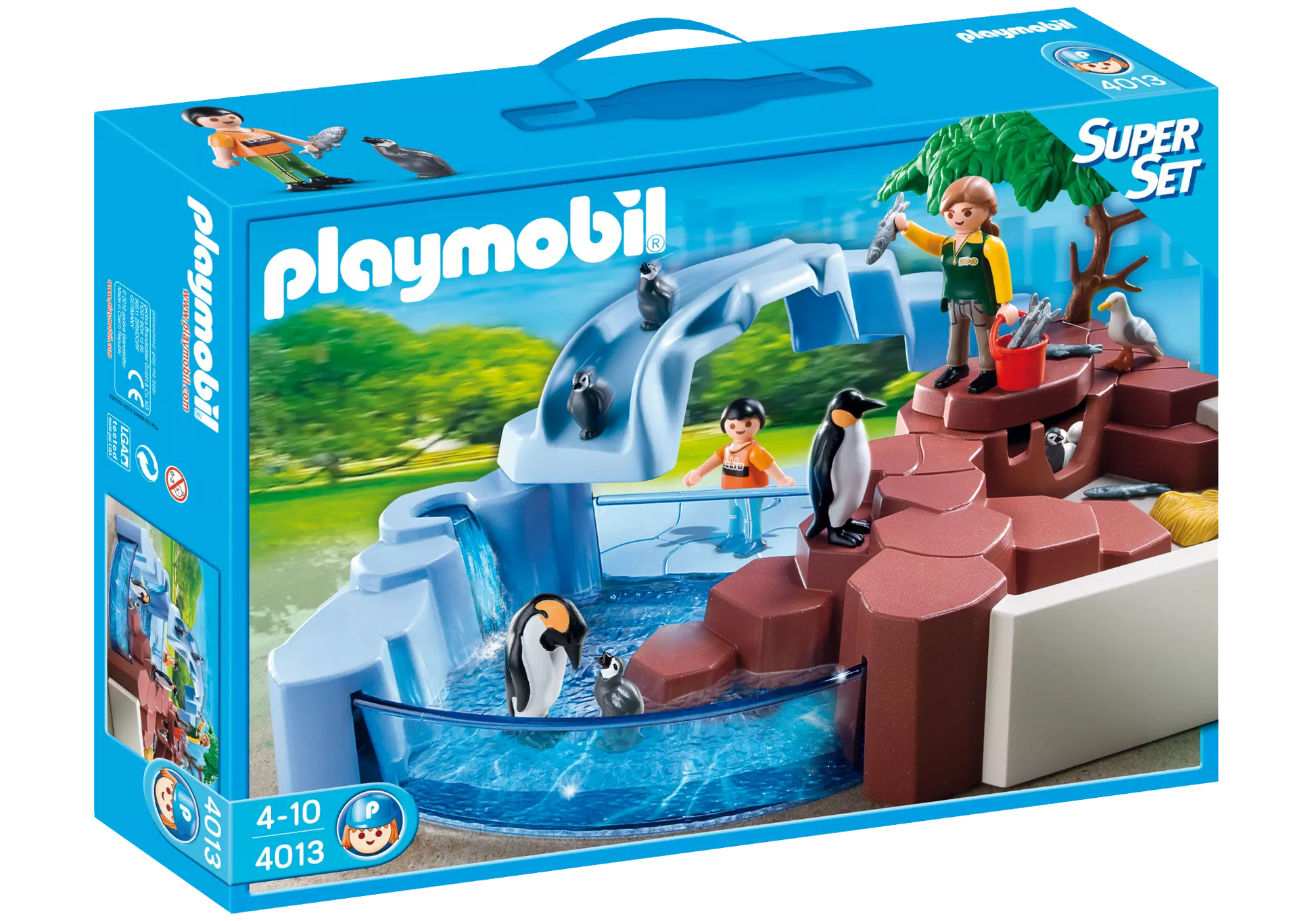 Playmobil 4013 Sammlerstück SuperSet Pinguinbecken - plegobil