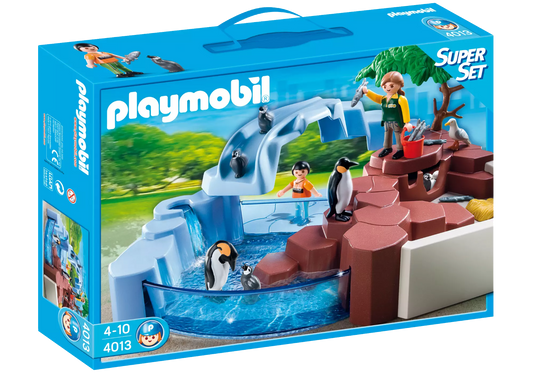 Playmobil 4013 Sammlerstück SuperSet Pinguinbecken - plegobil