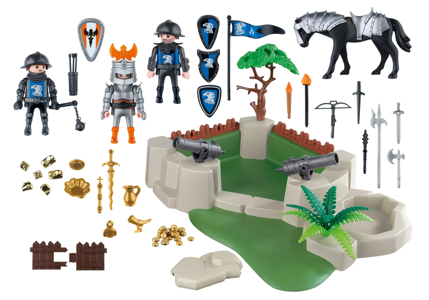 Playmobil 4014 Sammlerstück Knights SuperSet Ritterbastian - plegobil