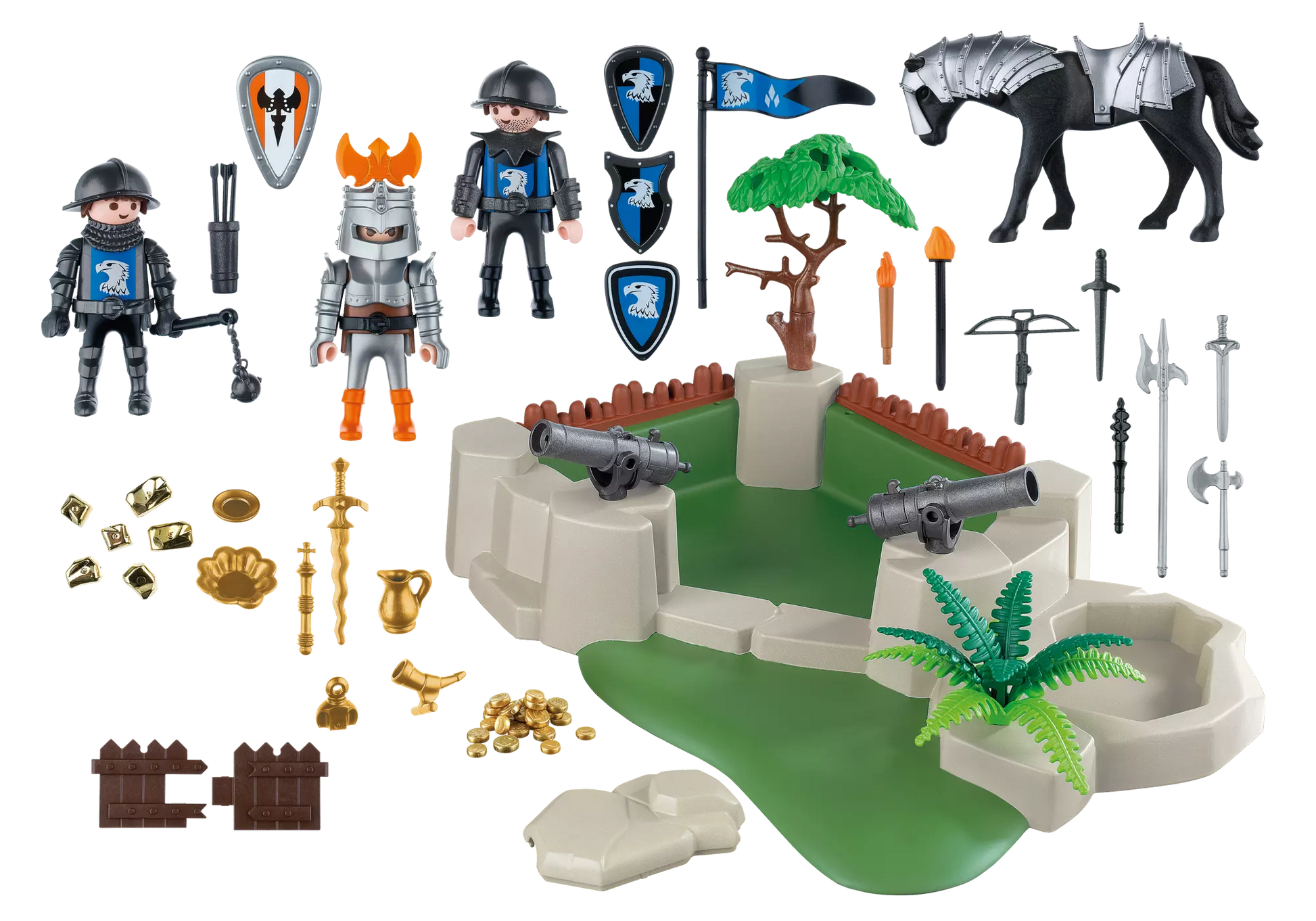 Playmobil 4014 Sammlerstück Knights SuperSet Ritterbastian - plegobil