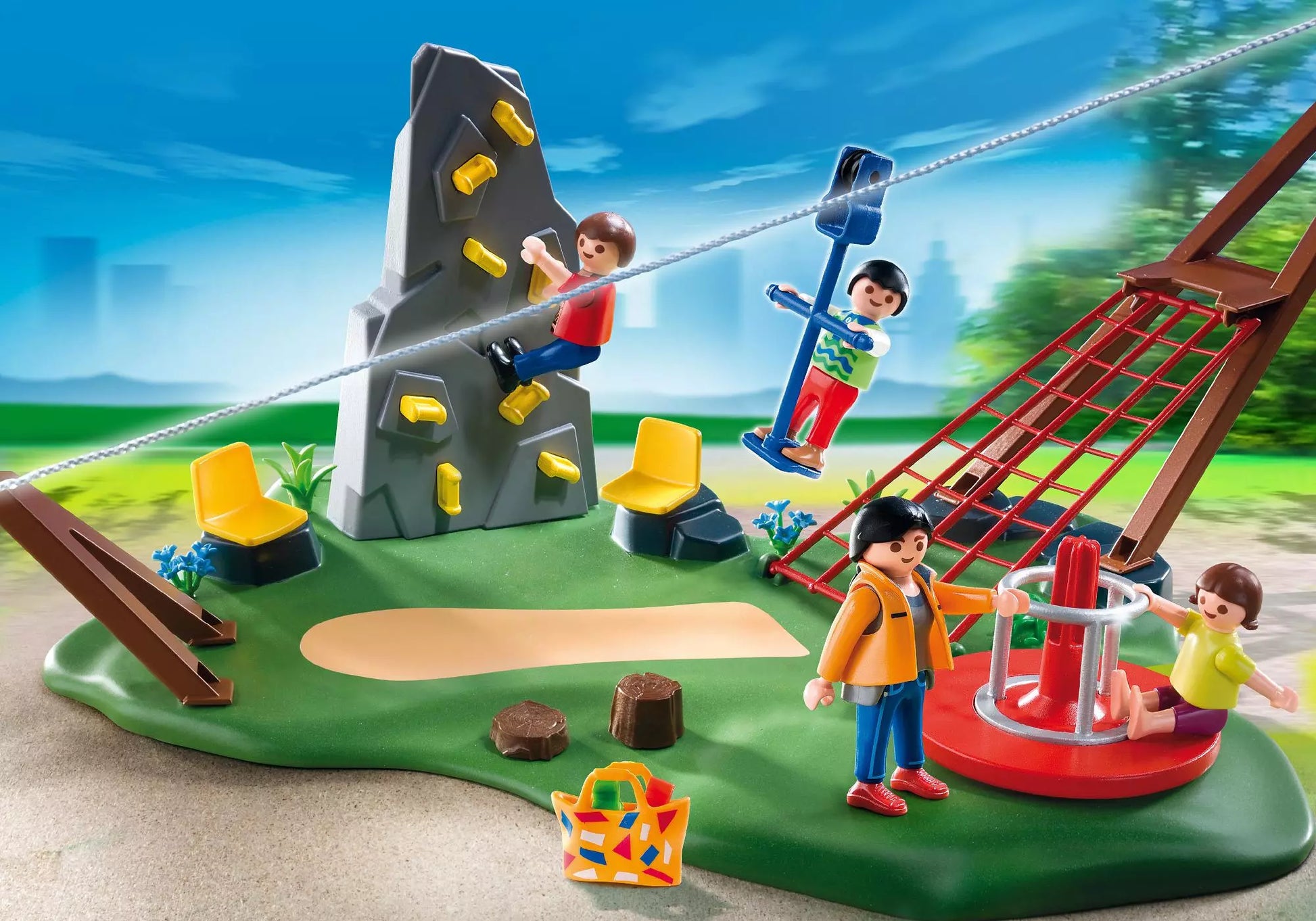 Playmobil 4015 Sammlerstück Super Set Aktivspielplatz - plegobil