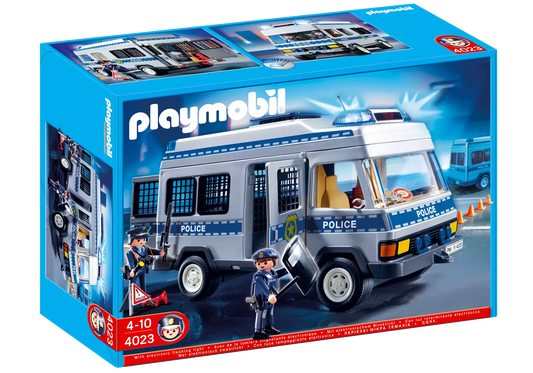 Playmobil 4023 City Action Polizei Mannschaftswagen - plegobil