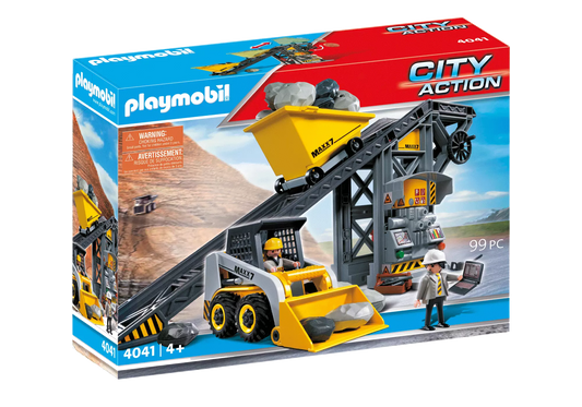 Playmobil 4041 City Action Förderanlage mit Kompaktlader - plegobil