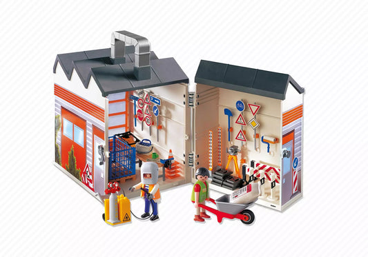 Playmobil 4043 Sammlerstück Mitnehm Bauhof - plegobil