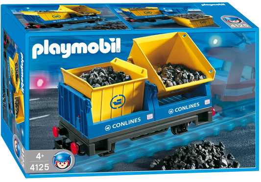 Playmobil 4125 Sammlerstück RC Train Kipplorenwaggon - plegobil