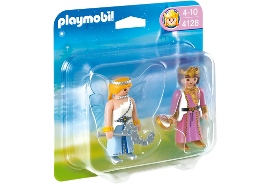 Playmobil 4128 Sammlerstück Princess DuoPack Prinzessin mit Zauberfee - plegobil