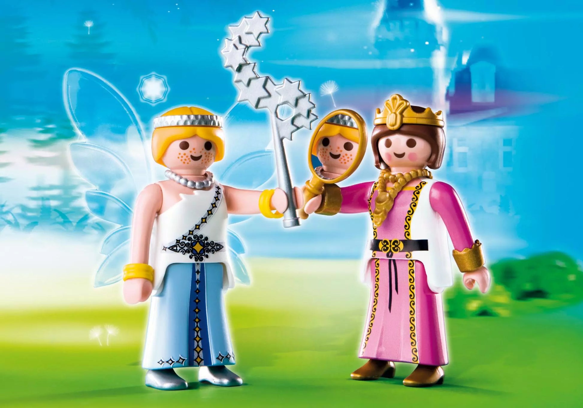 Playmobil 4128 Sammlerstück Princess DuoPack Prinzessin mit Zauberfee - plegobil