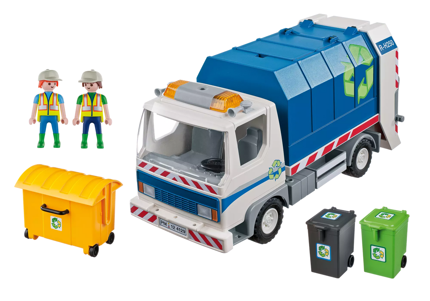 Playmobil 4129 Sammlerstück City Life Recycling-Fahrzeug mit Blinklicht - plegobil