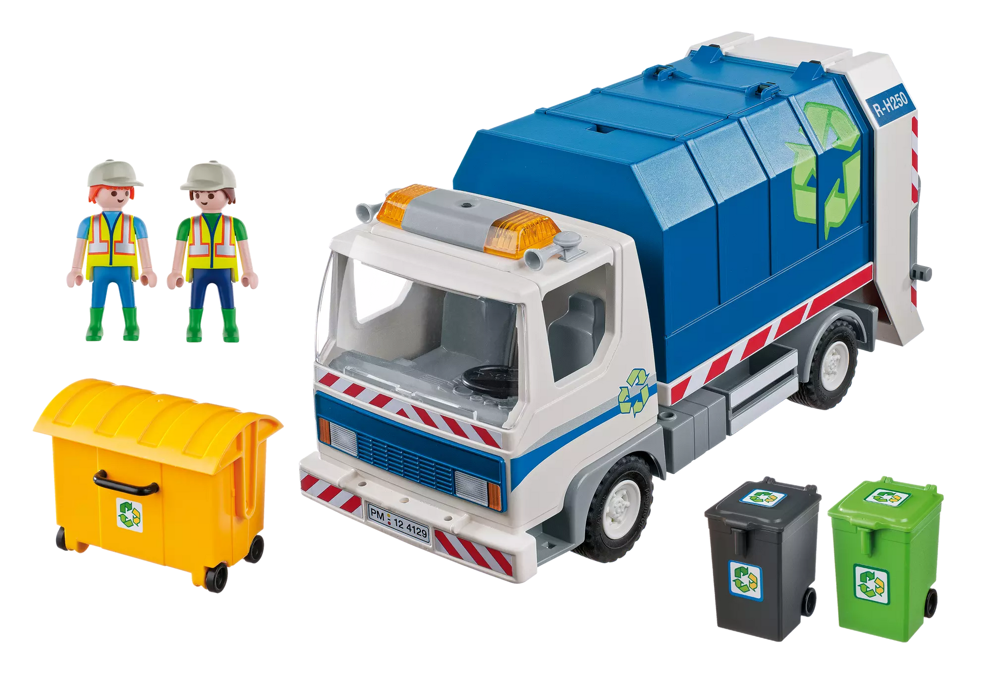 Playmobil 4129 Sammlerstück City Life Recycling-Fahrzeug mit Blinklicht - plegobil