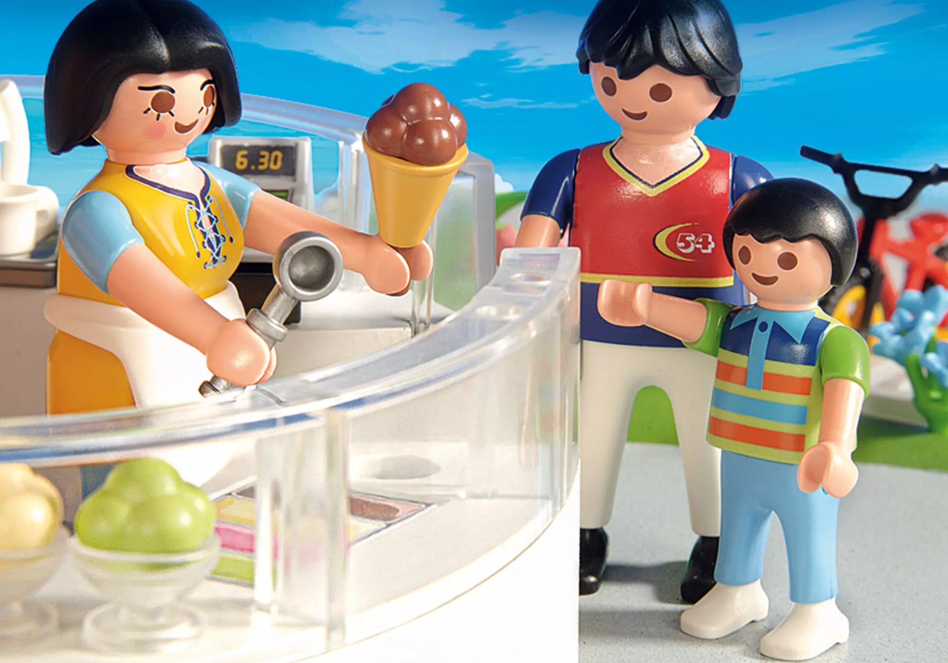 Playmobil 4134 Sammlerstück SuperSet Eisdiele - plegobil