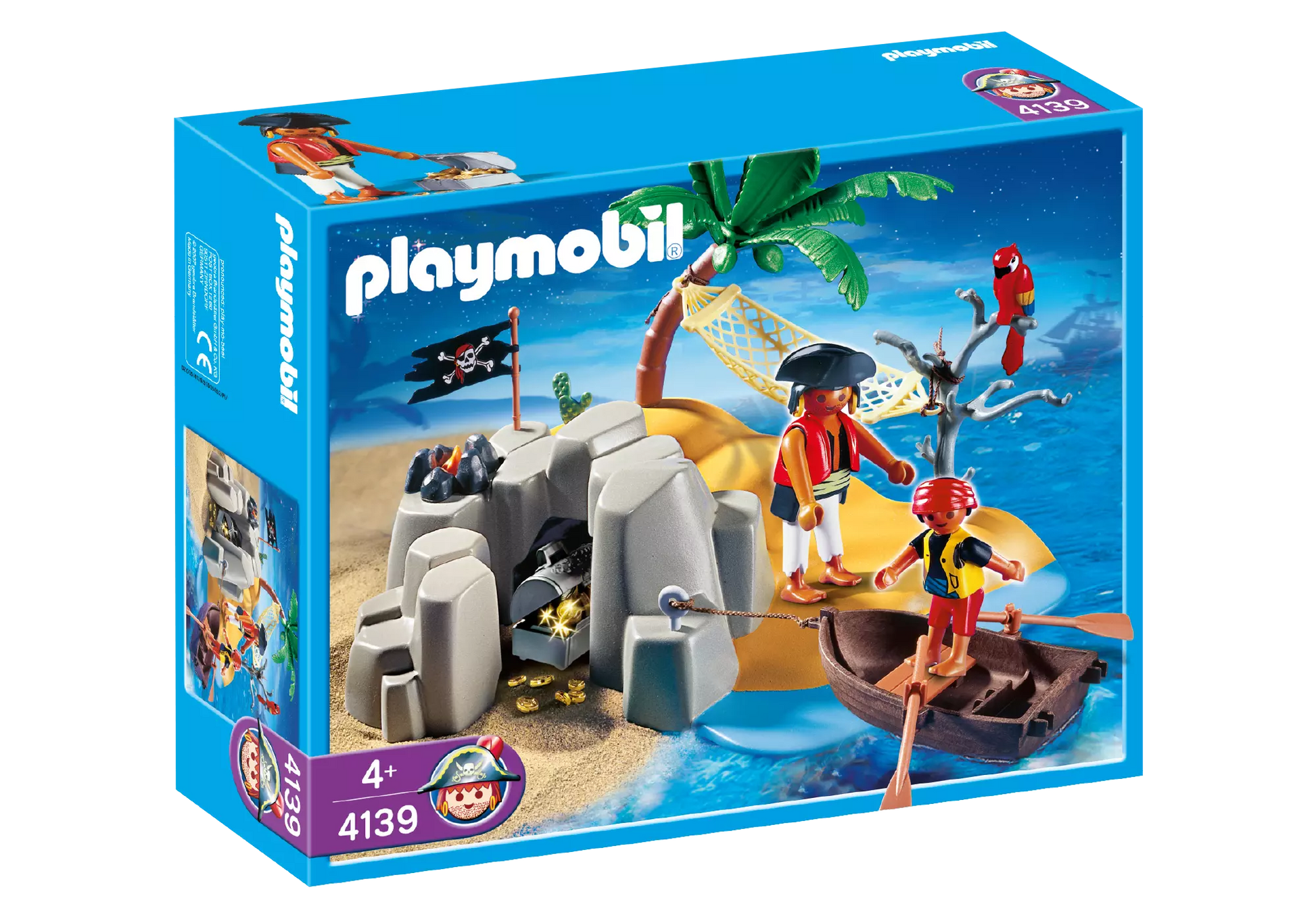 Playmobil 4139 Sammlerstück Pirates KompaktSet Pirateninsel - plegobil