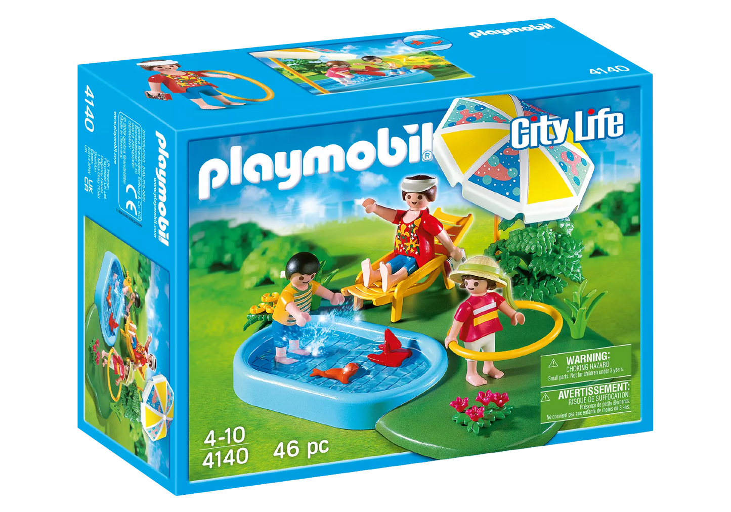 Playmobil 4140 Sammlerstück City Life KompaktSet Planschbecken - plegobil