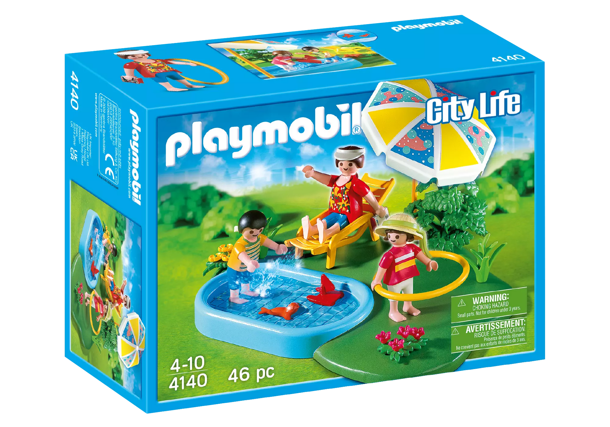Playmobil 4140 Sammlerstück City Life KompaktSet Planschbecken - plegobil