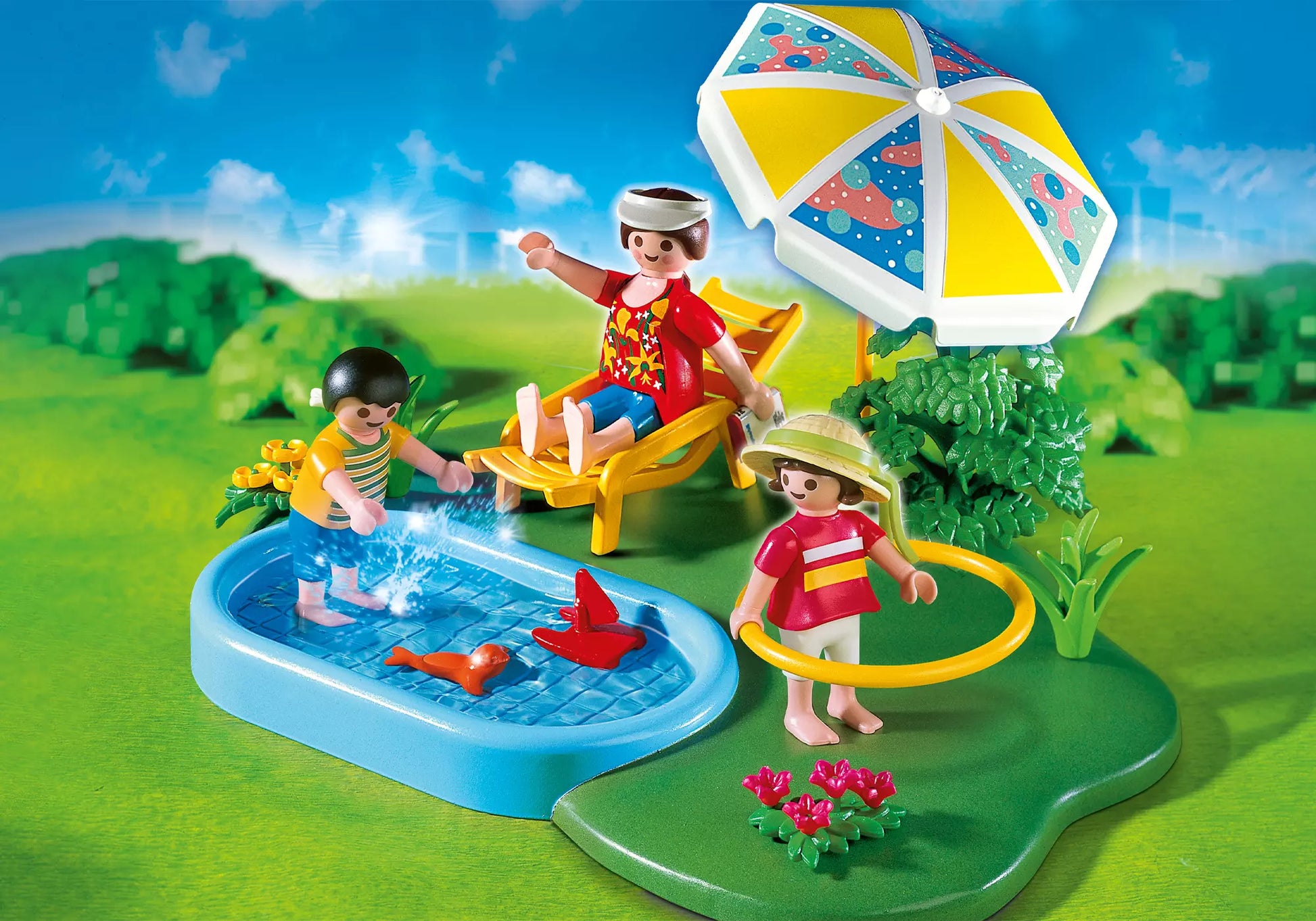 Playmobil 4140 Sammlerstück City Life KompaktSet Planschbecken - plegobil