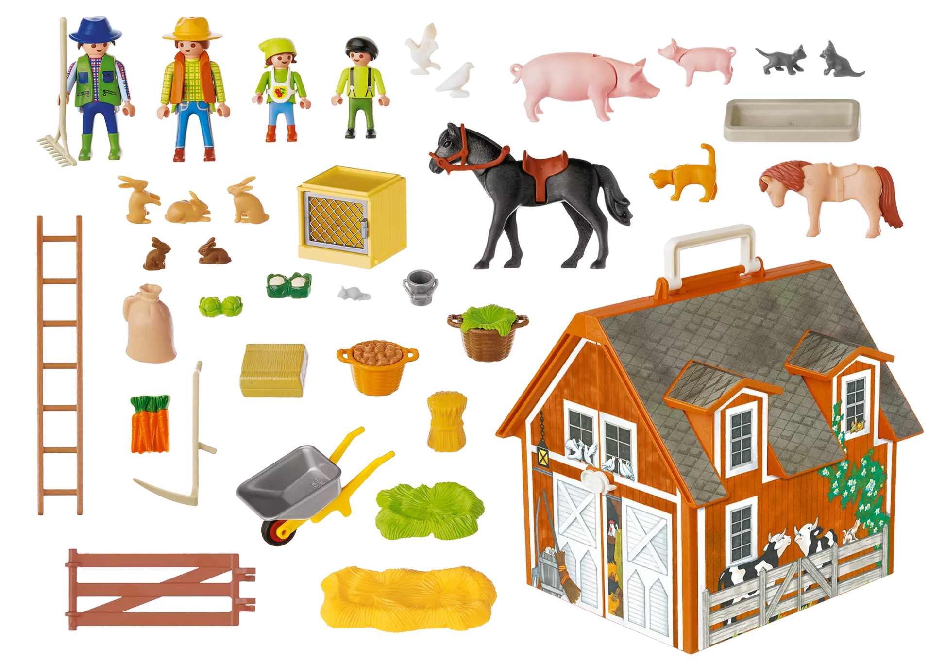 Playmobil 4142 Sammlerstück Mitnehm Bauernhof - plegobil