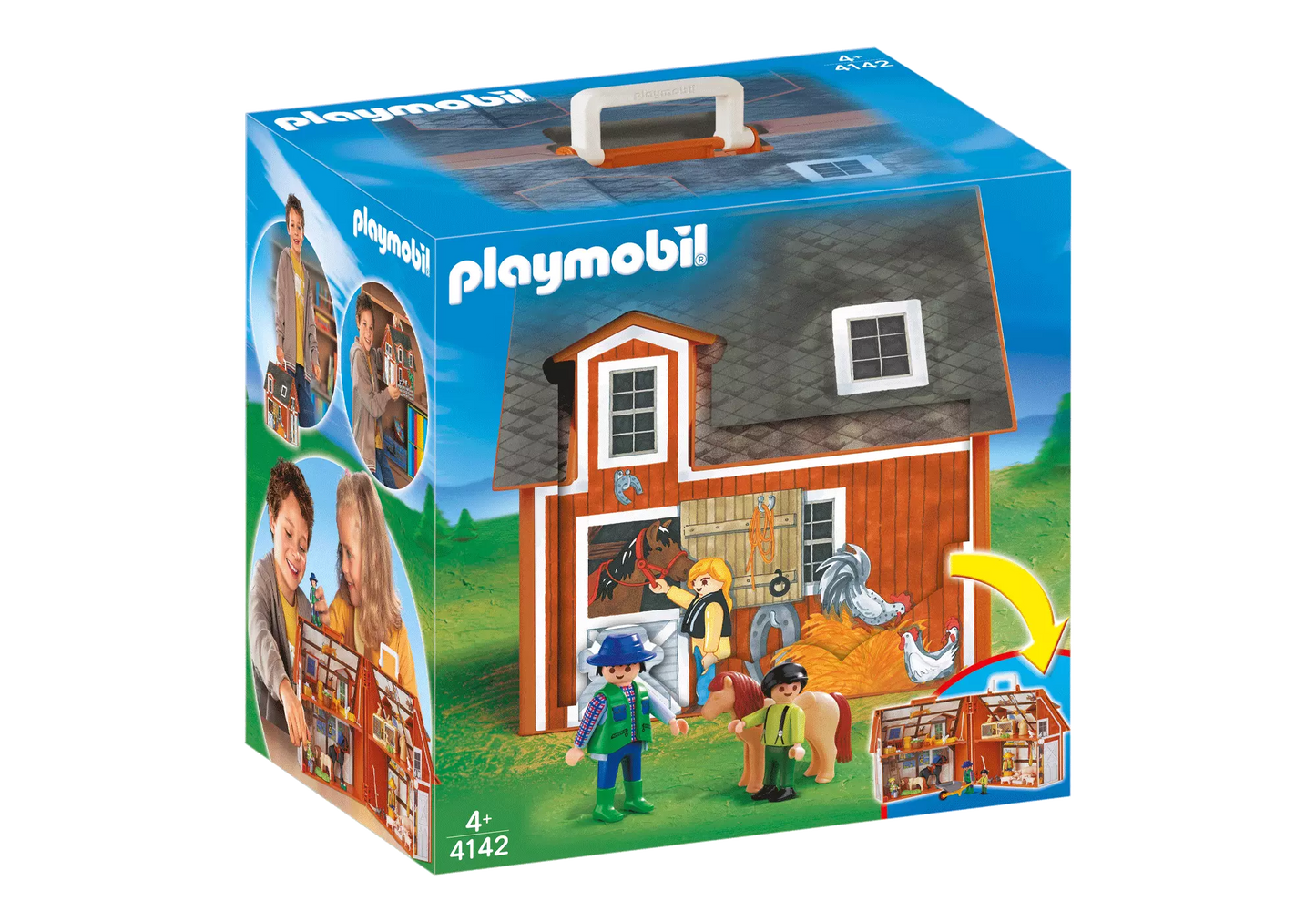 Playmobil 4142 Sammlerstück Mitnehm Bauernhof - plegobil