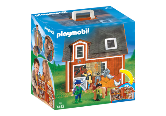 Playmobil 4142 Sammlerstück Mitnehm Bauernhof - plegobil