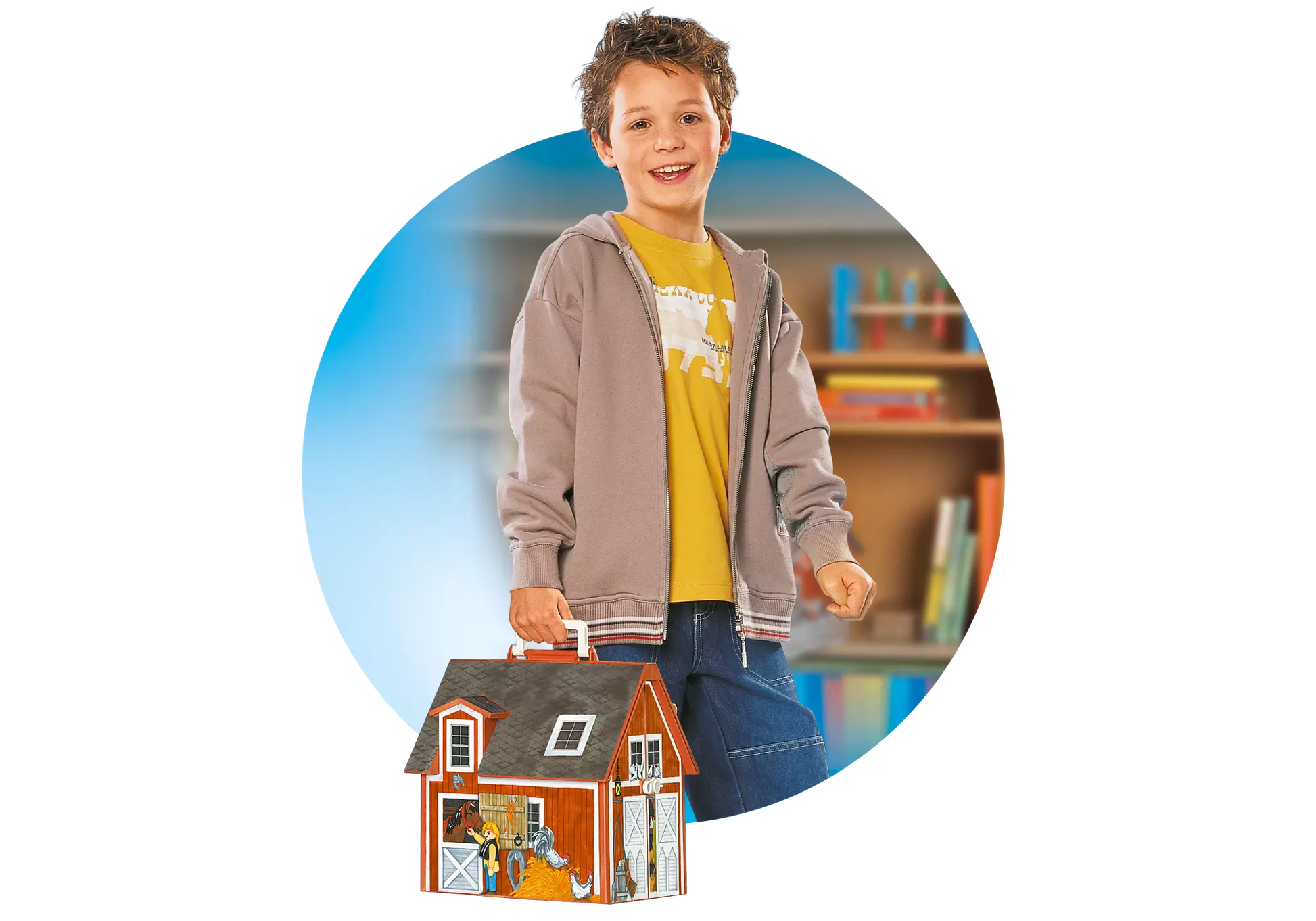 Playmobil 4142 Sammlerstück Mitnehm Bauernhof - plegobil
