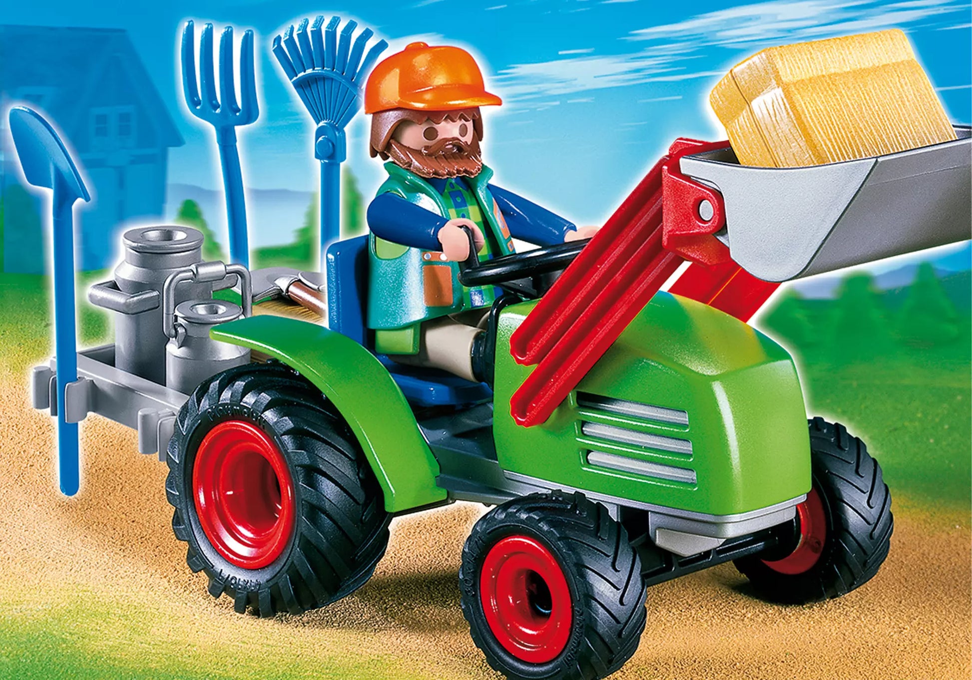 Playmobil 4143 Sammlerstück Country Multifunktionstraktor - plegobil