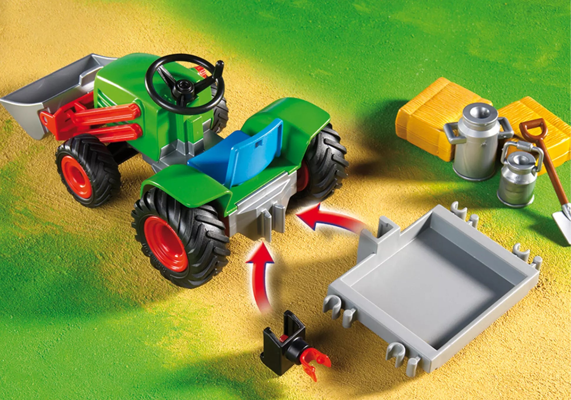 Playmobil 4143 Sammlerstück Country Multifunktionstraktor - plegobil