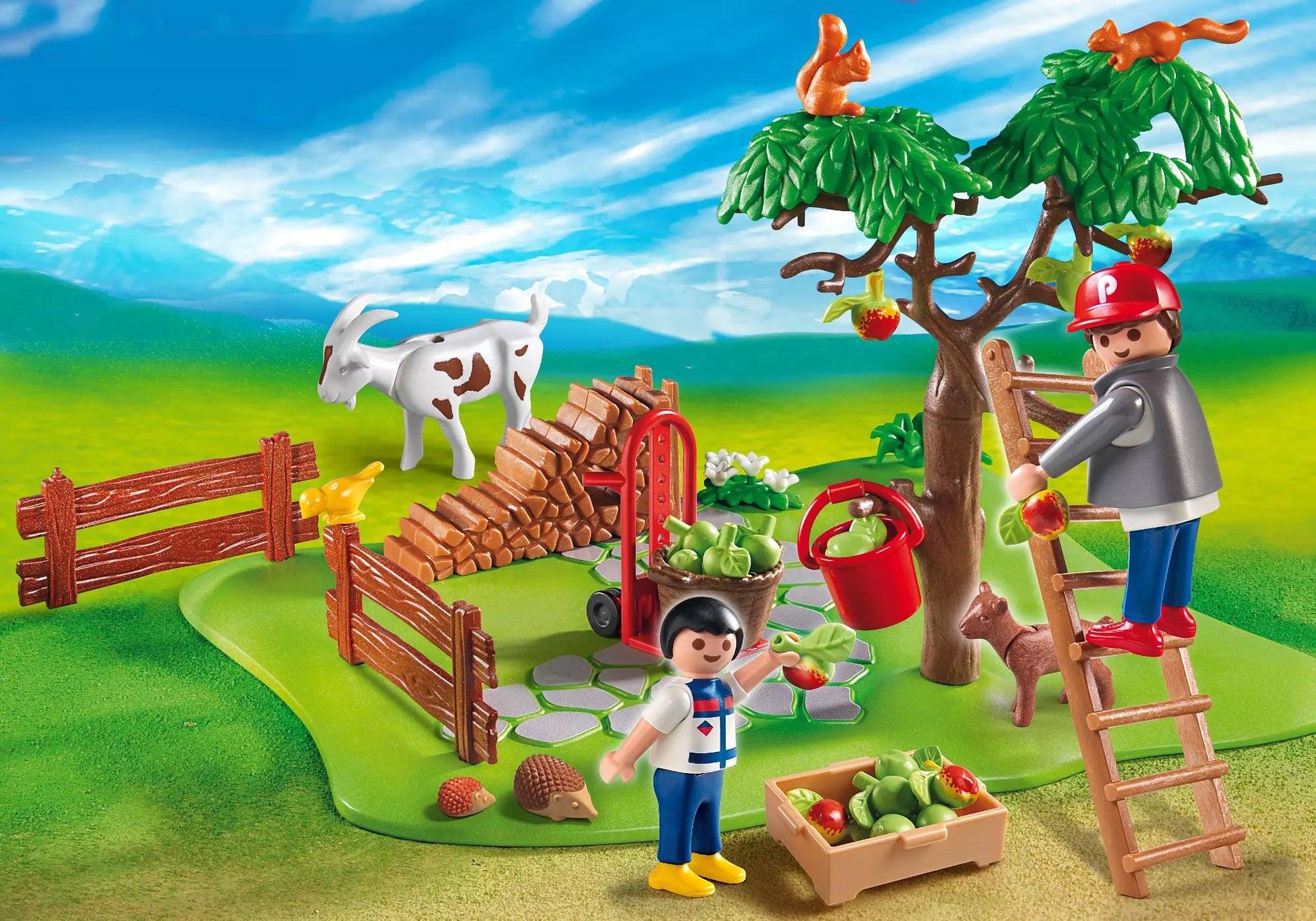Playmobil 4146 Sammlerstück Country Apfelernte - plegobil