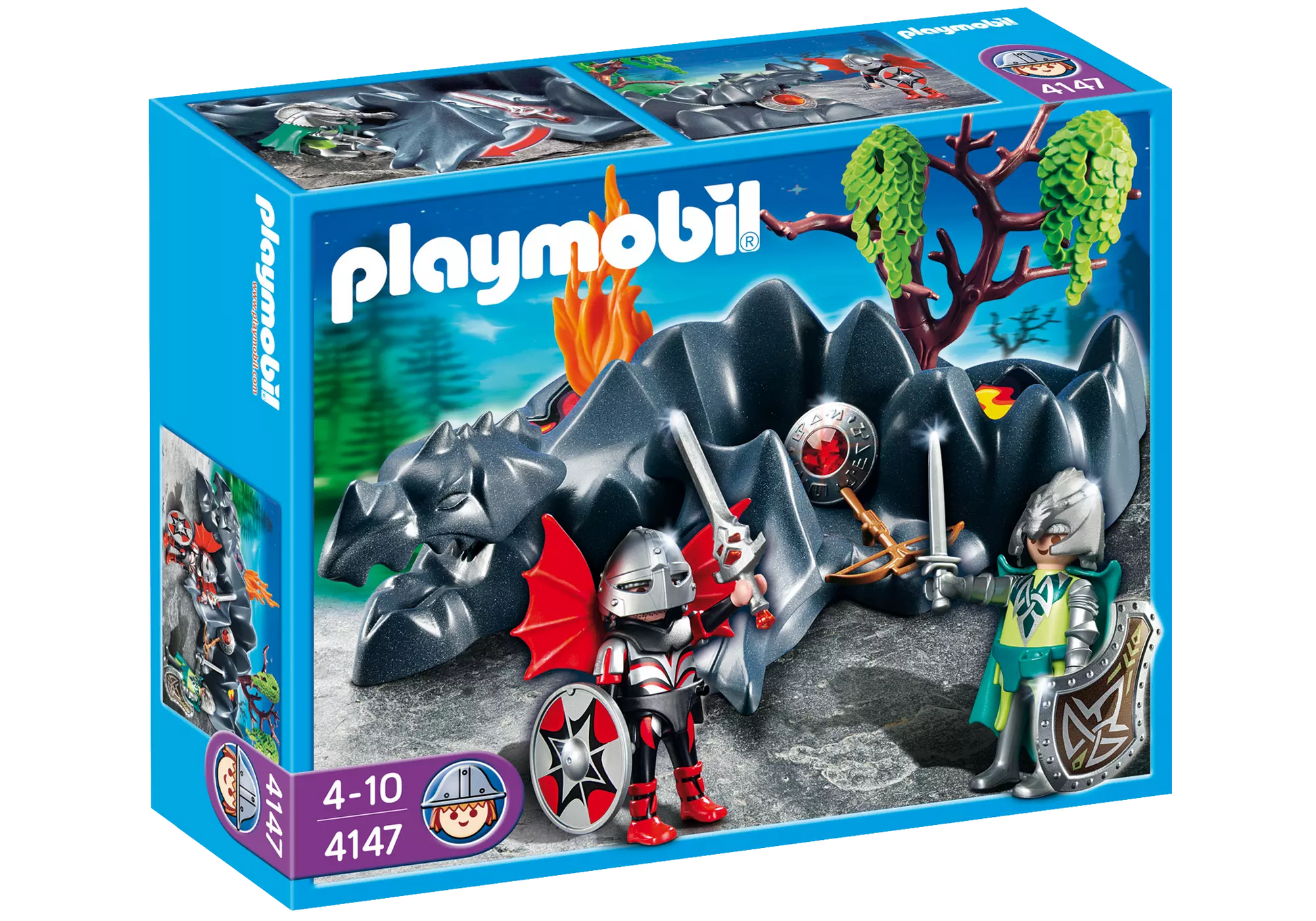 Playmobil 4147 Sammlerstück Knights Drachenfels - plegobil