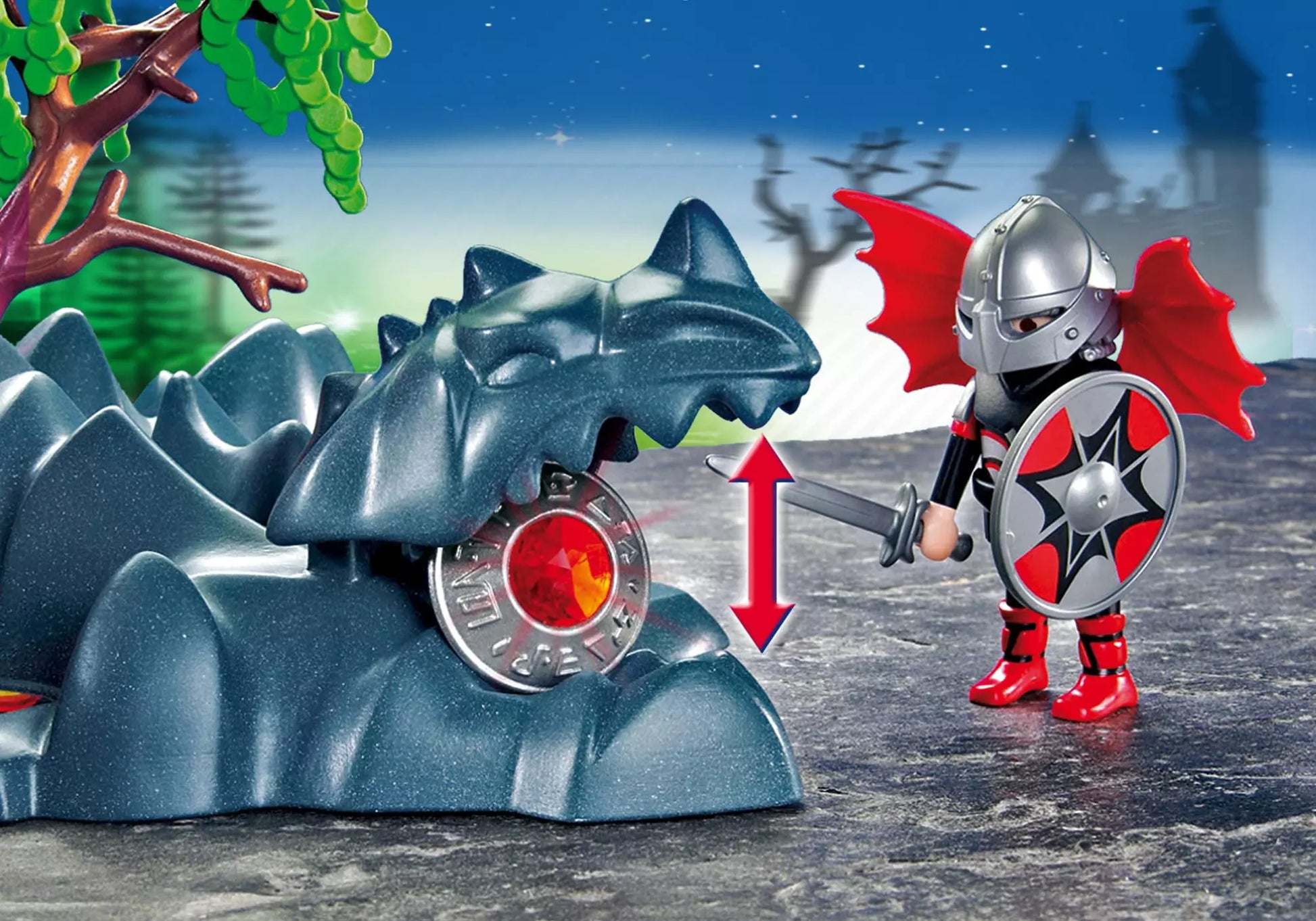 Playmobil 4147 Sammlerstück Knights Drachenfels - plegobil