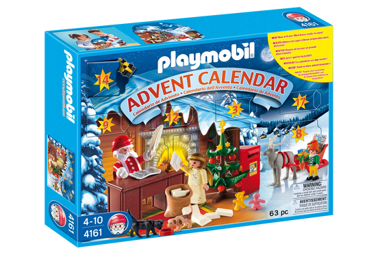 Playmobil 4161 Sammlerstück Adventskalender Weihnachts-Postamt - plegobil