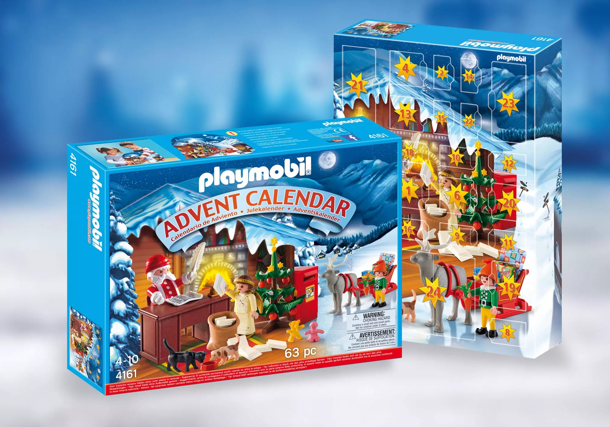 Playmobil 4161 Sammlerstück Adventskalender Weihnachts-Postamt - plegobil