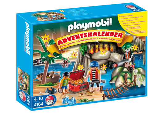Playmobil 4164 Sammlerstück Adventskalender Piratenschatzhöhle - plegobil