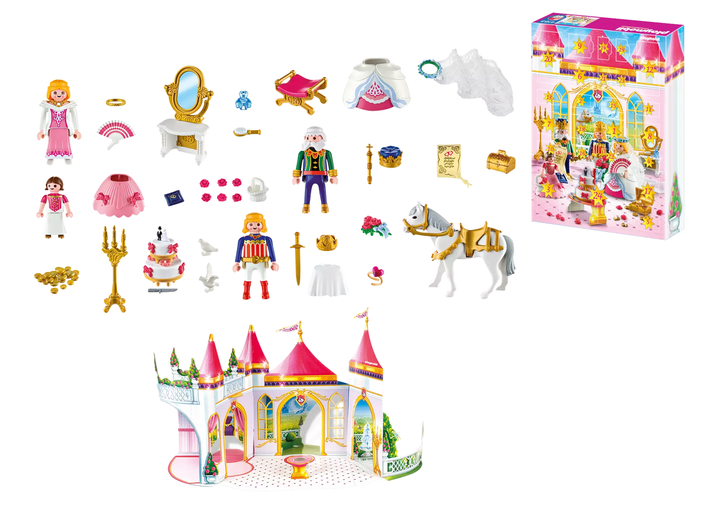 Playmobil 4165 Sammlerstück Adventskalender Prinzessinnen Hochzeit - plegobil
