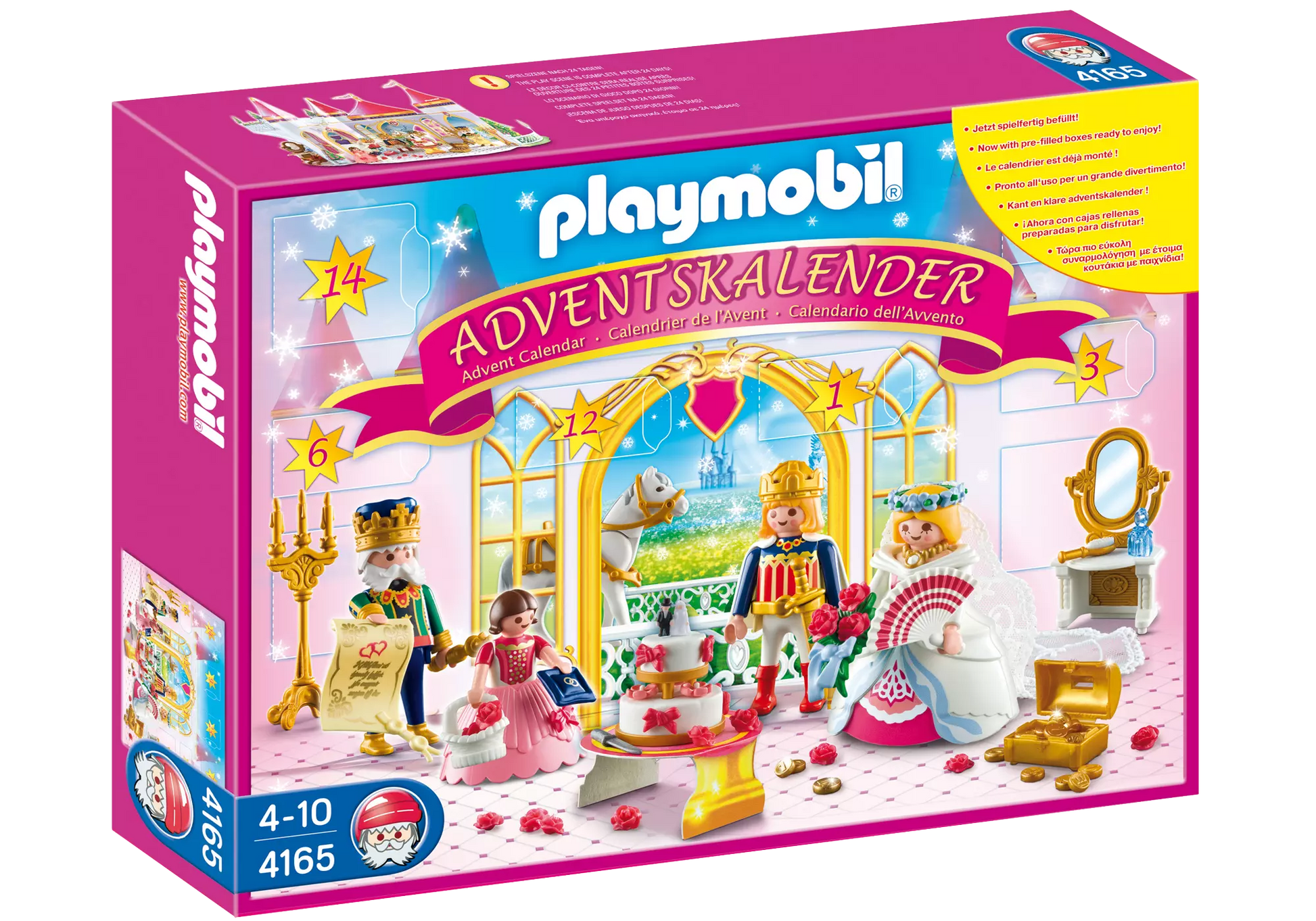 Playmobil 4165 Sammlerstück Adventskalender Prinzessinnen Hochzeit - plegobil
