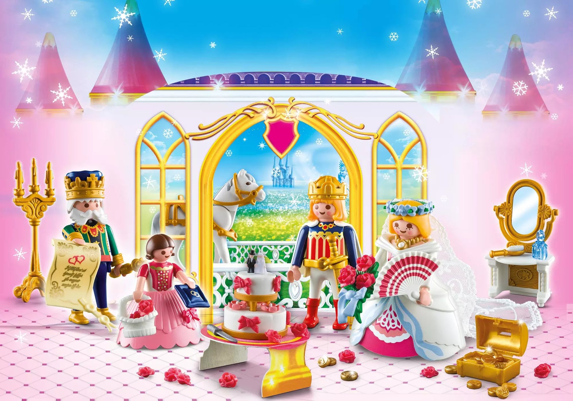 Playmobil 4165 Sammlerstück Adventskalender Prinzessinnen Hochzeit - plegobil