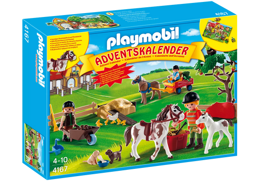 Playmobil 4167 Sammlerstück Adventskalender Reiterhof - plegobil