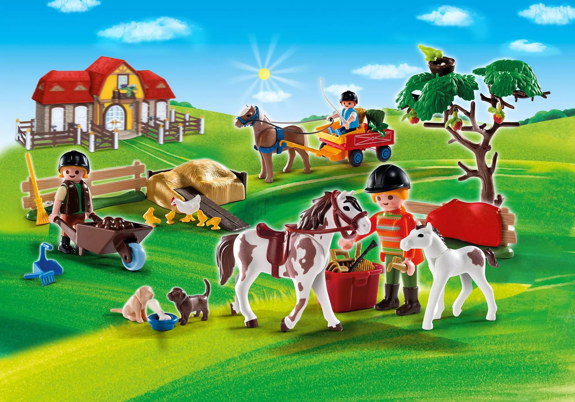 Playmobil 4167 Sammlerstück Adventskalender Reiterhof - plegobil
