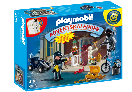 Playmobil 4168 Sammlerstück Adventskalender Polizeialarm im Museum - plegobil