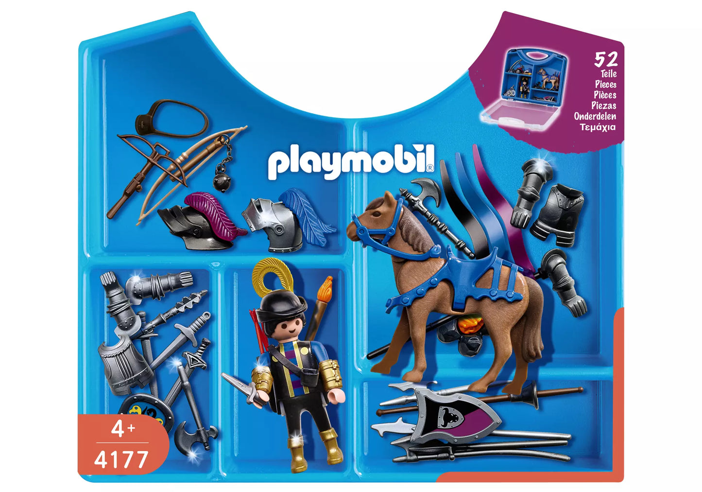 Playmobil 4177 Sammlerstück Sortierbox Ritter - plegobil