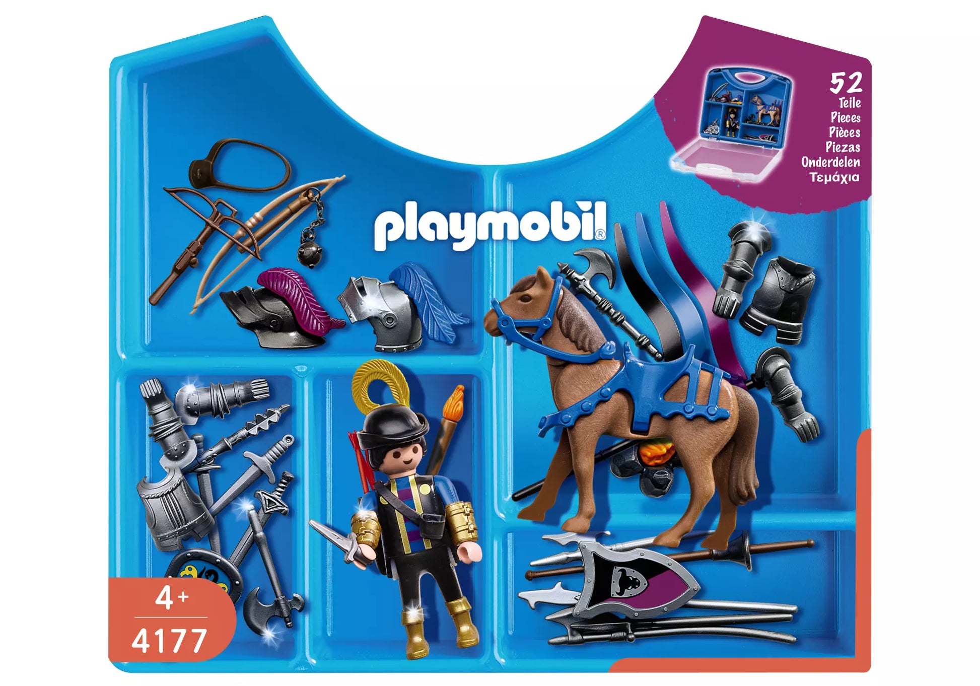 Playmobil 4177 Sammlerstück Sortierbox Ritter - plegobil